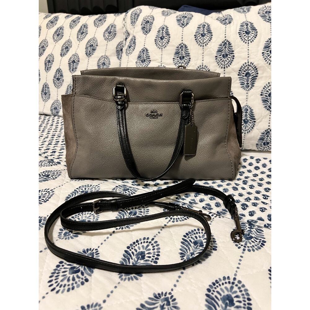 Coach Gray Crossbody Bag